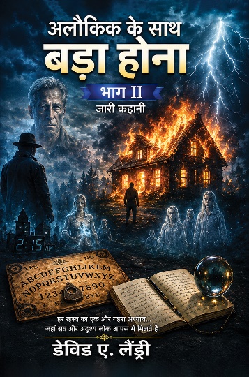 Cover of Growing Up with the Supernatural, Part II (Hindi edition) by David A. Landry